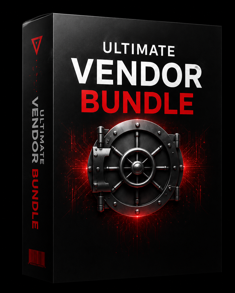 ULTIMATE Vendor Bundle + Resell Guide